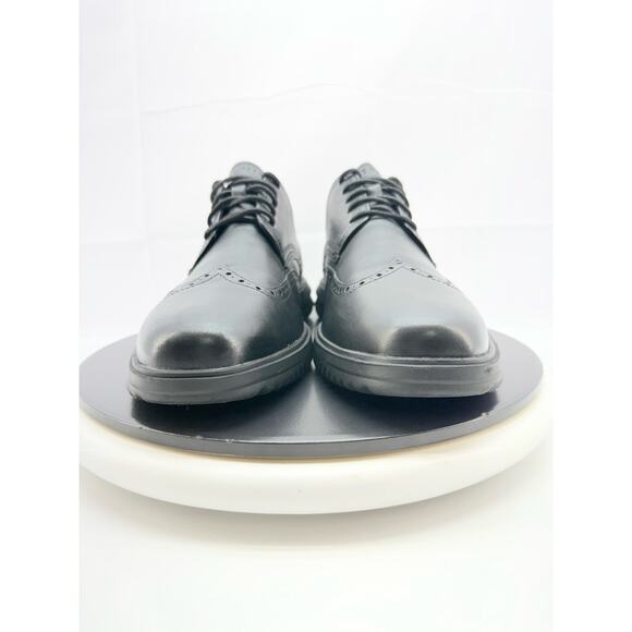 Cole Haan Original Grand Mens Size 11M Ultra Wingtip Oxford  Shoes Black C36938 - Picture 3 of 13